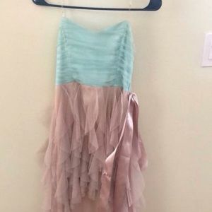 High low homecoming dress